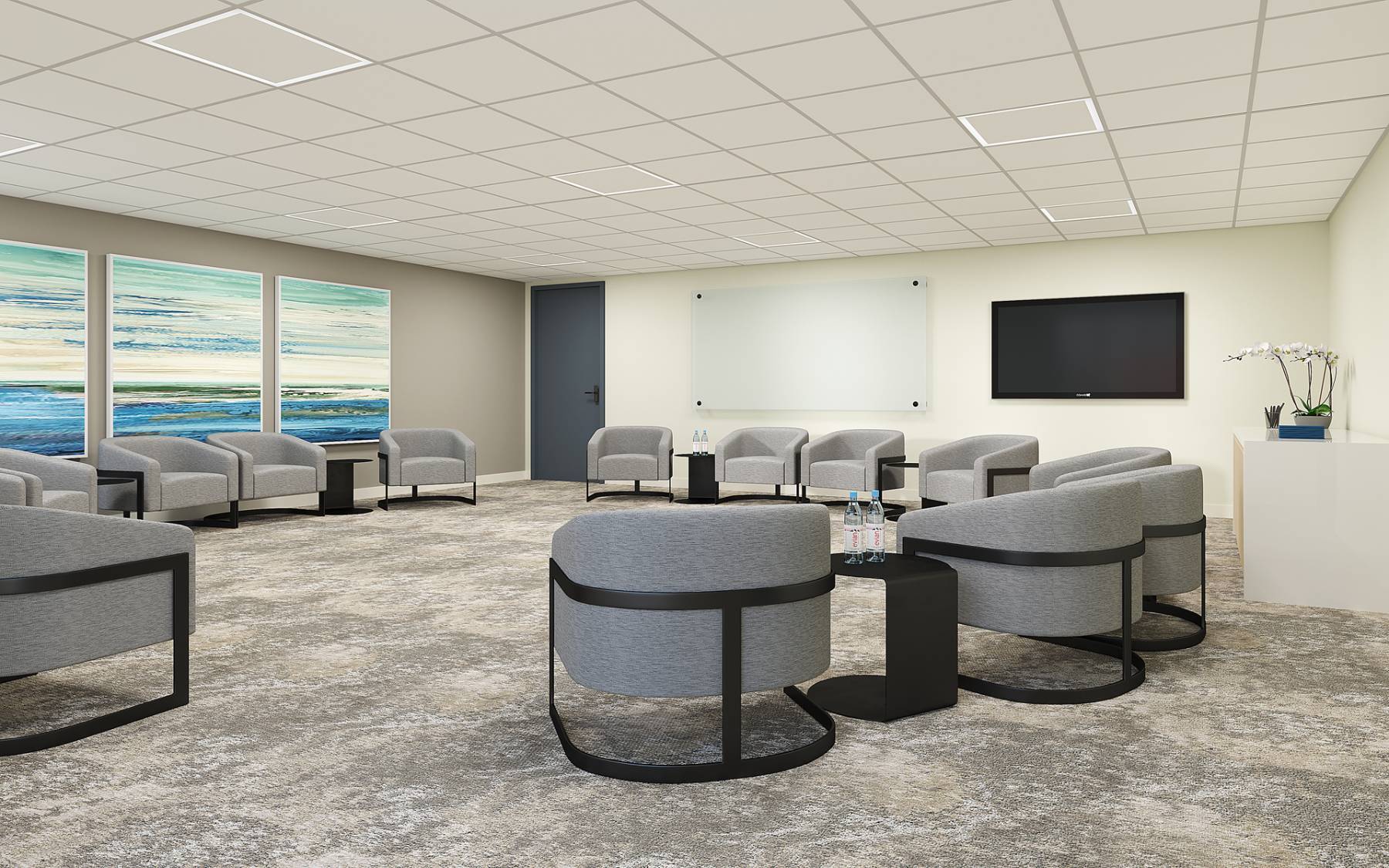 detox center with luxurious meeting room